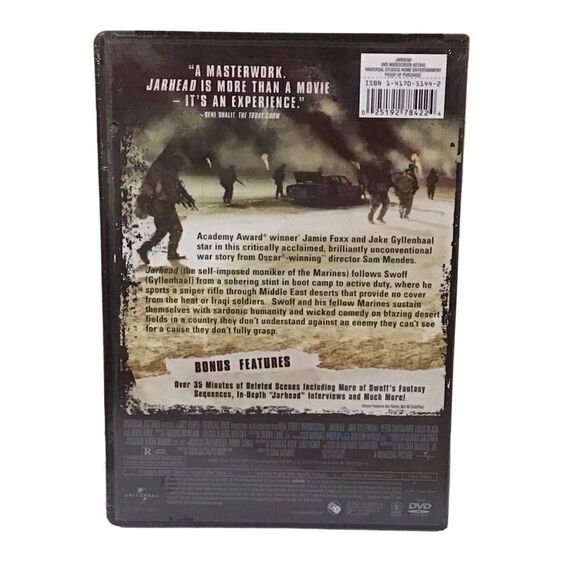 Jarhead DVD Jake Gyllenhaal NEW - 5/$20 - Picture 2 of 3